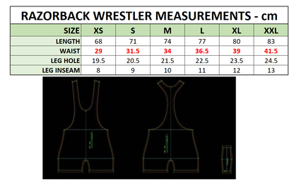 BLACKHAWK - Razorback Wrestler - Mancrush Apparel