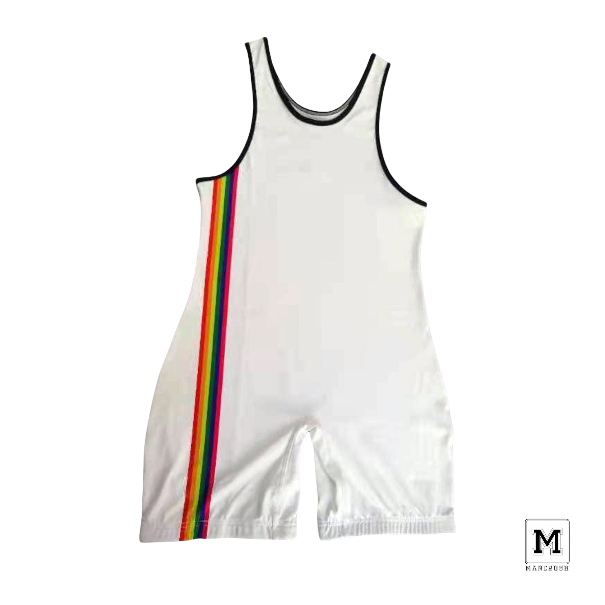 PRIDE - White Highback Wrestler - Mancrush Apparel