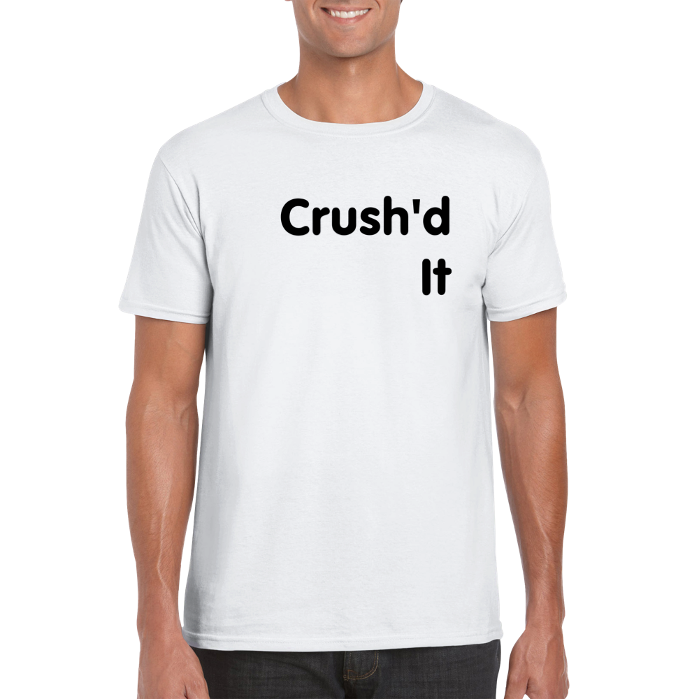 Crush'd It - Classic Crew T-shirt - Mancrush Apparel