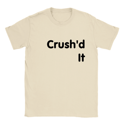 Crush'd It - Classic Crew T-shirt - Mancrush Apparel