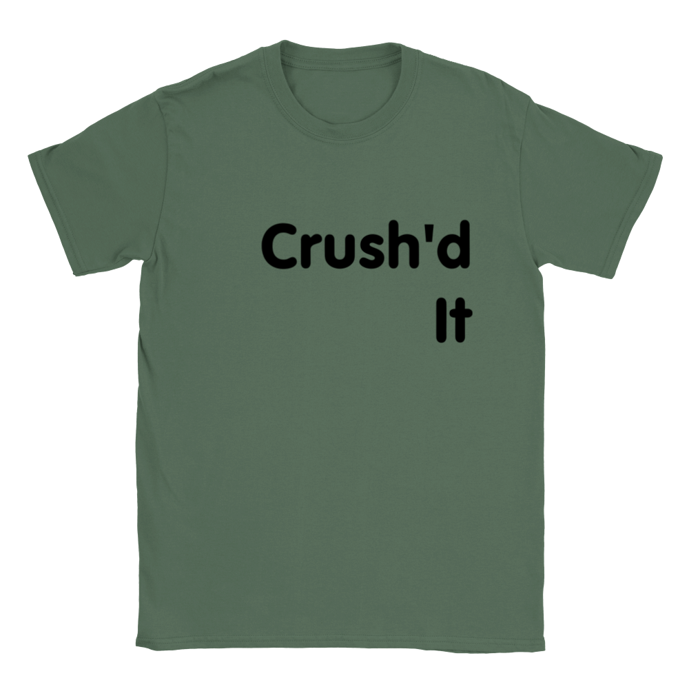 Crush'd It - Classic Crew T-shirt - Mancrush Apparel