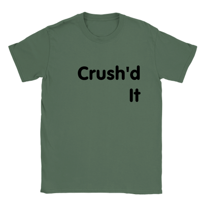 Crush'd It - Classic Crew T-shirt - Mancrush Apparel