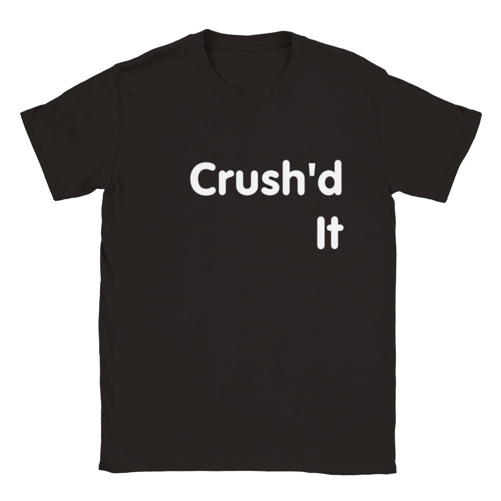 Crush'd It - Classic Crew T-shirt - Mancrush Apparel